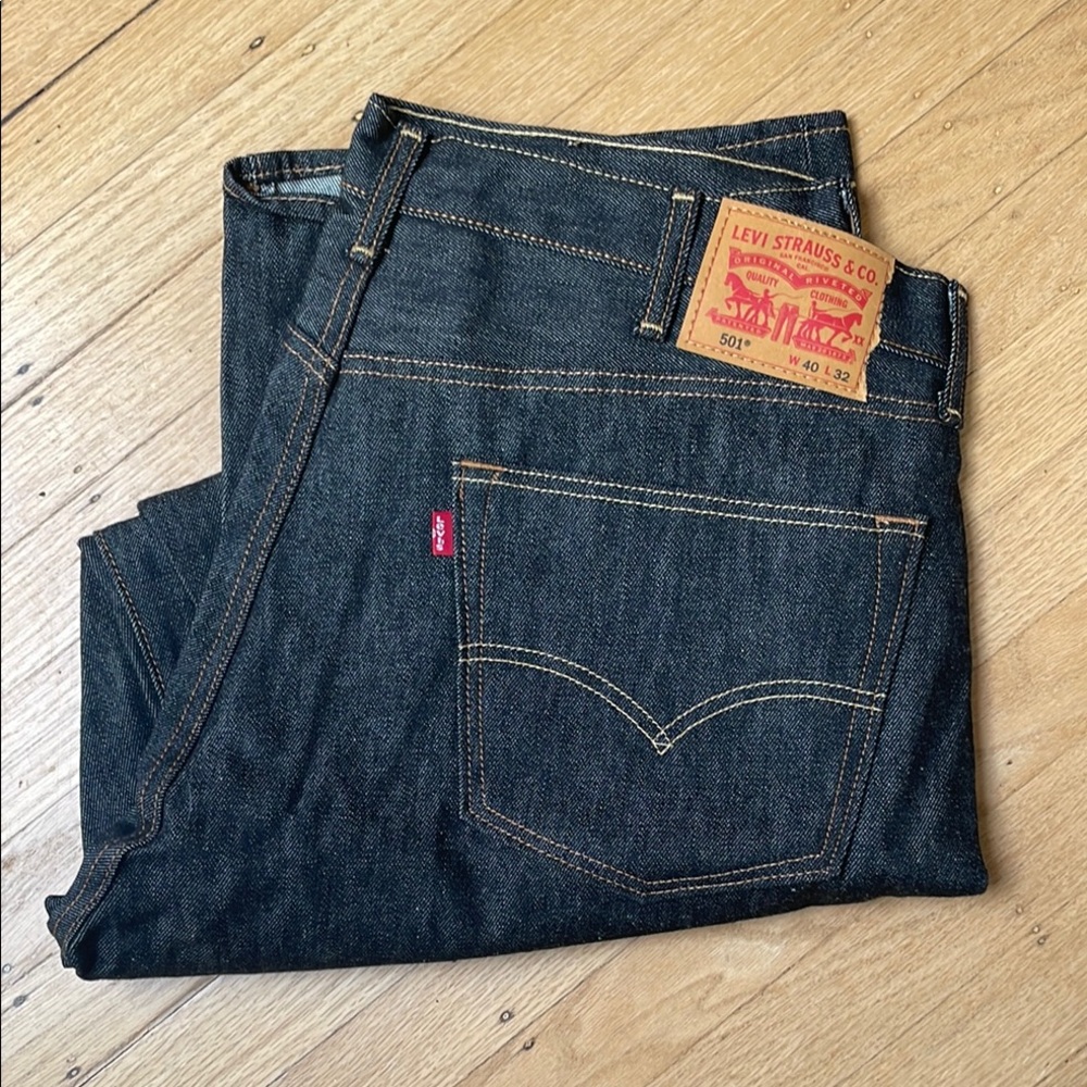 Levi's 501 Men's Black Jeans
